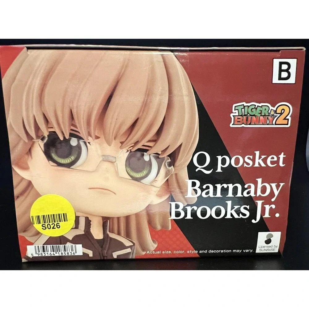Q POSKET TIGER & BUNNY 2 BARNABY BROOKS JR. BANDAI SEALED NIB SERIES A